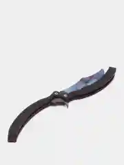 Желтый нож деревянный бабочка кс го / cs go