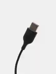 Черный адаптер аудио-переходник Type-C - 3.5mm jack