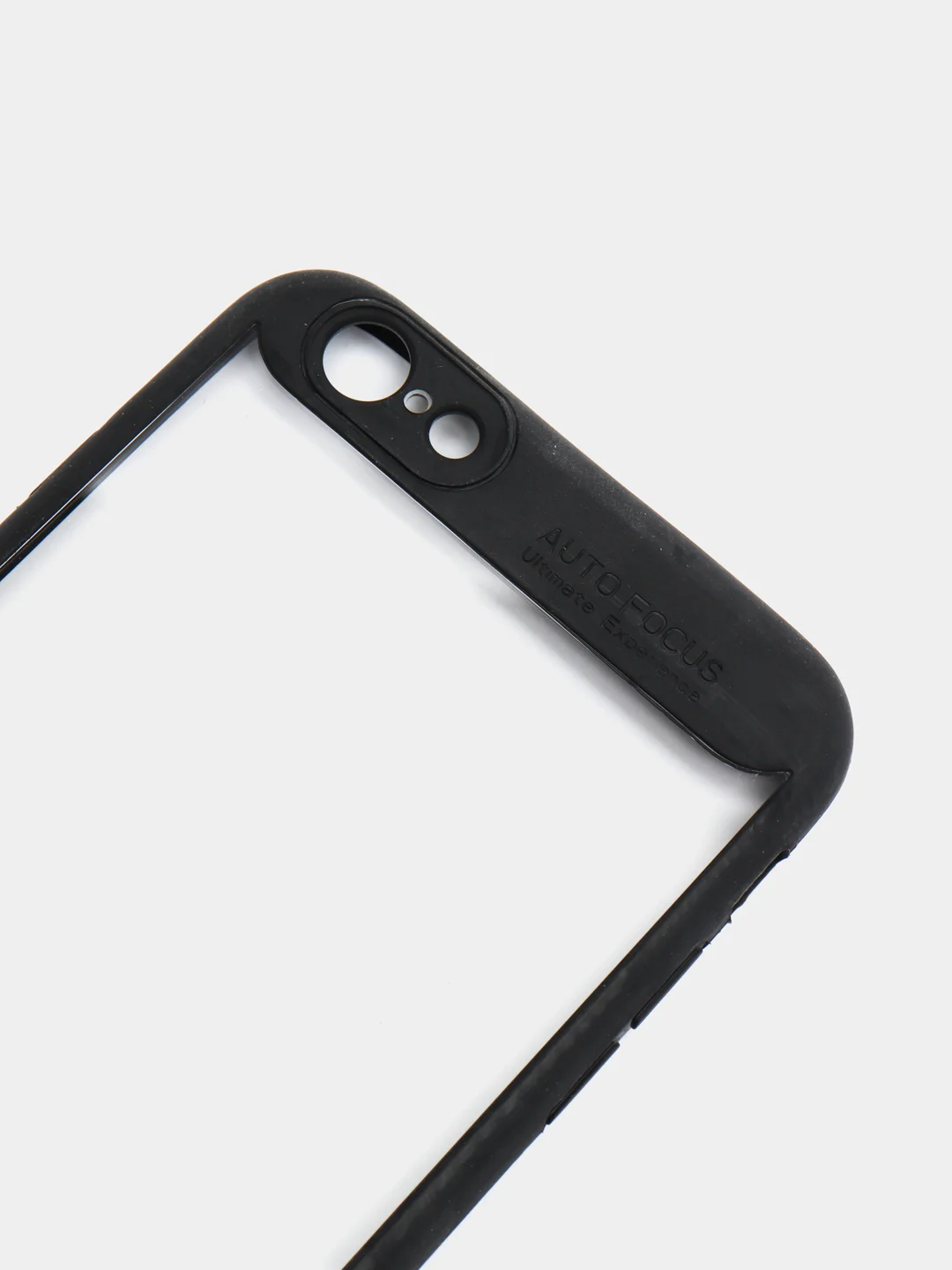 Черный iphone 7 / 8/SE 2020, 7 Plus / 8 Plus, 6/6s, 6 Plus / 6s Plus чехол пластиковый прозрачный