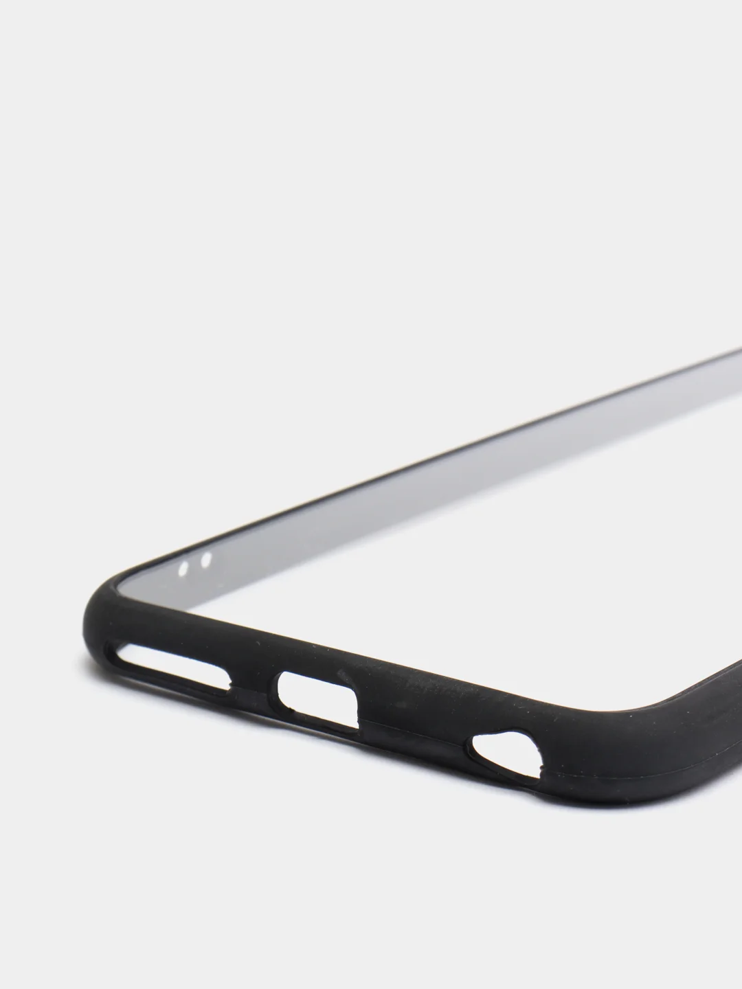 Черный iphone 7 / 8/SE 2020, 7 Plus / 8 Plus, 6/6s, 6 Plus / 6s Plus чехол пластиковый прозрачный
