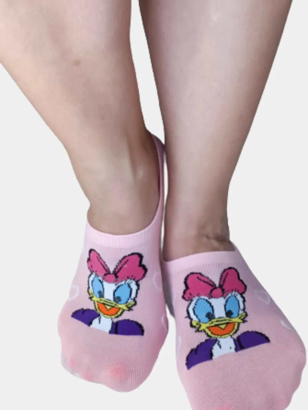 Конфетный носки короткие женские с принтом DISNEY