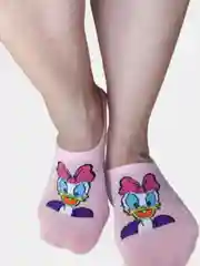 Конфетный носки короткие женские с принтом DISNEY