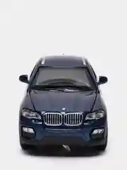 Синий модель автомобиля BMW X6, металл