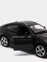 Черный модель автомобиля BMW X6, металл