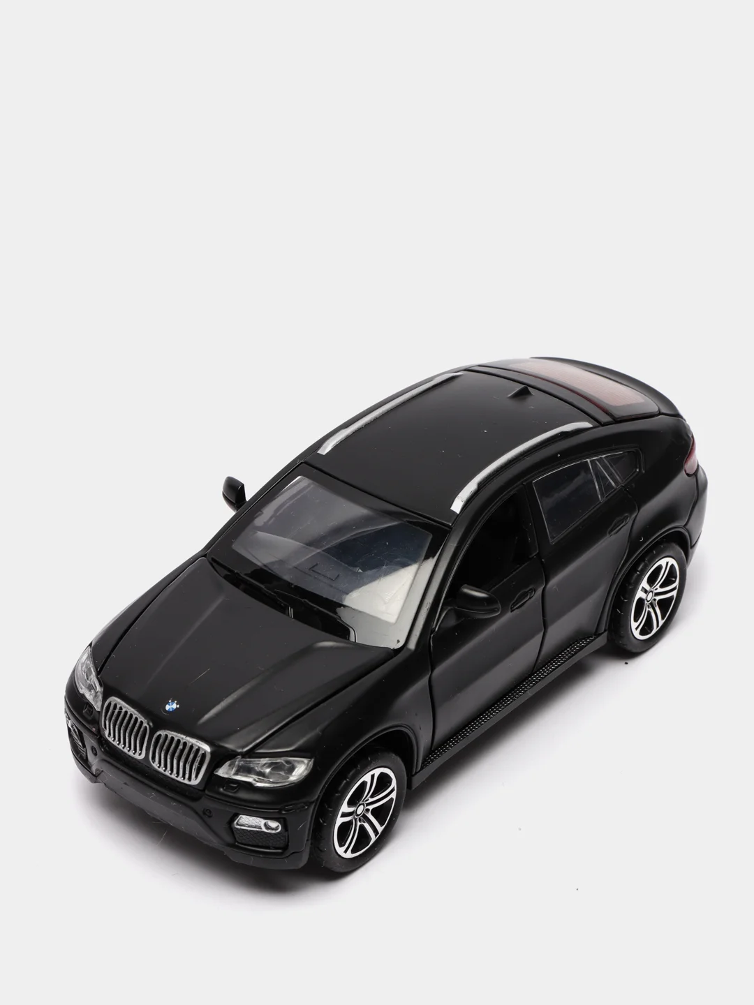 Черный модель автомобиля BMW X6, металл