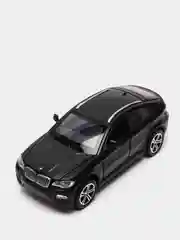 Черный модель автомобиля BMW X6, металл
