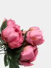 Тёмно-розовый искусственные цветы, пионы крупные, букет