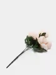 Конфетный искусственные цветы, пионы крупные, букет