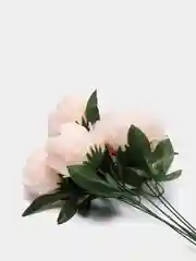 Конфетный искусственные цветы, пионы крупные, букет