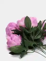 Фиолетовый искусственные цветы, пионы крупные, букет