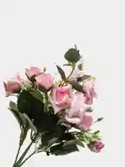 Сиреневый искусственные цветы розы, пионы, камелии, букет