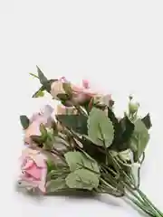 Сиреневый искусственные цветы розы, пионы, камелии, букет