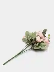Розовый искусственные цветы розы, пионы, камелии, букет