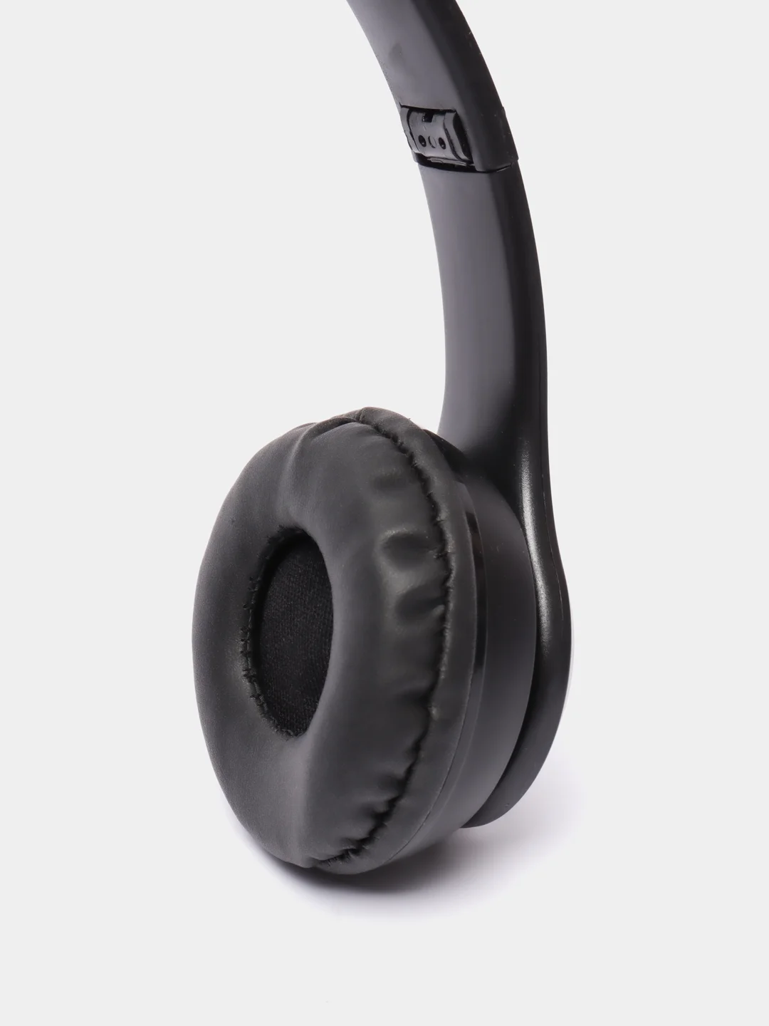 Черный наушники беспроводные, Bluetooth, с кошачьими светящимися ушками, Cat Ear P47 M