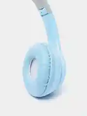 Небесно-голубой наушники беспроводные, Bluetooth, с кошачьими светящимися ушками, Cat Ear P47 M