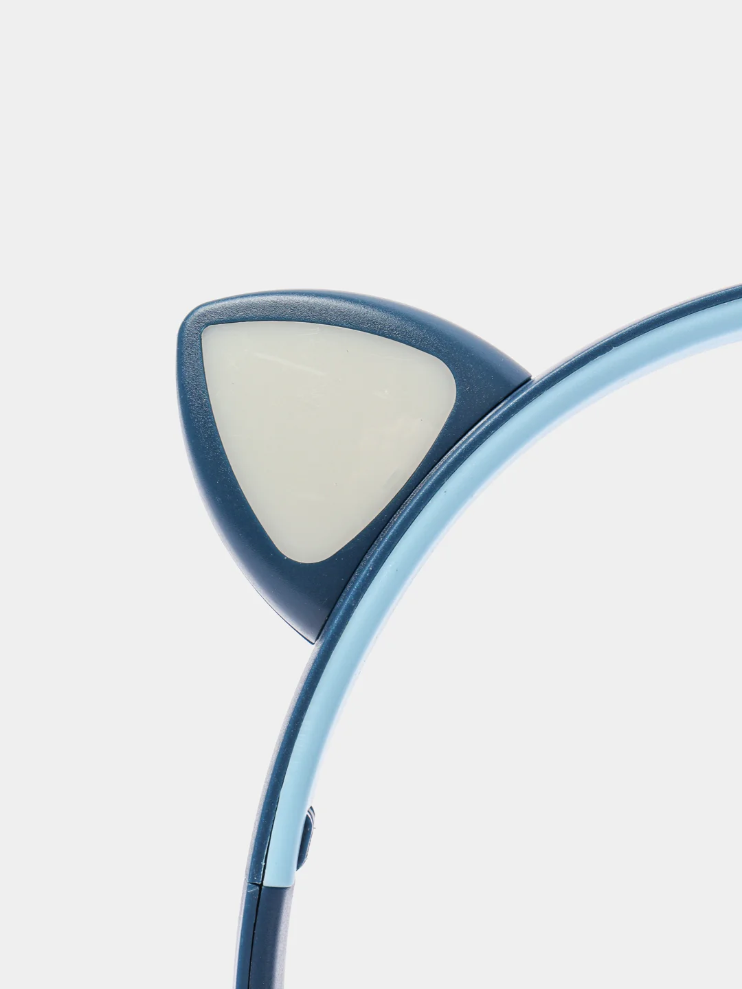 Аметистовый наушники беспроводные, Bluetooth, с кошачьими светящимися ушками, Cat Ear P47 M