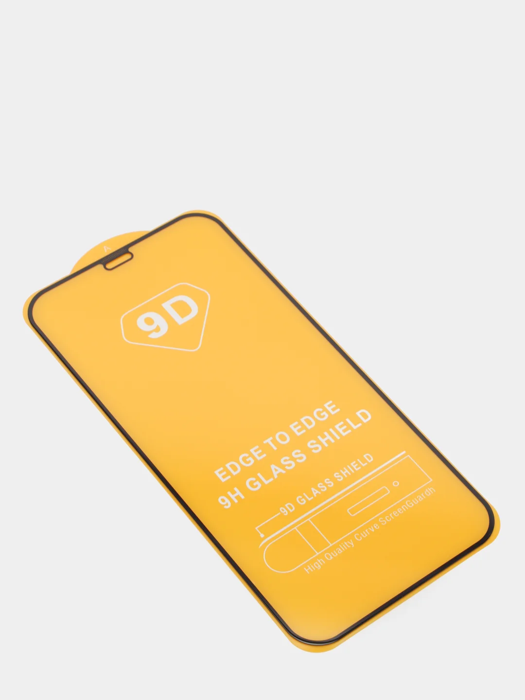 Черный защитное стекло 9Н для iPhone 7/8/Plus  X/Xs/XsMax XR/11 11Pro/ProMax 12/12ProMax