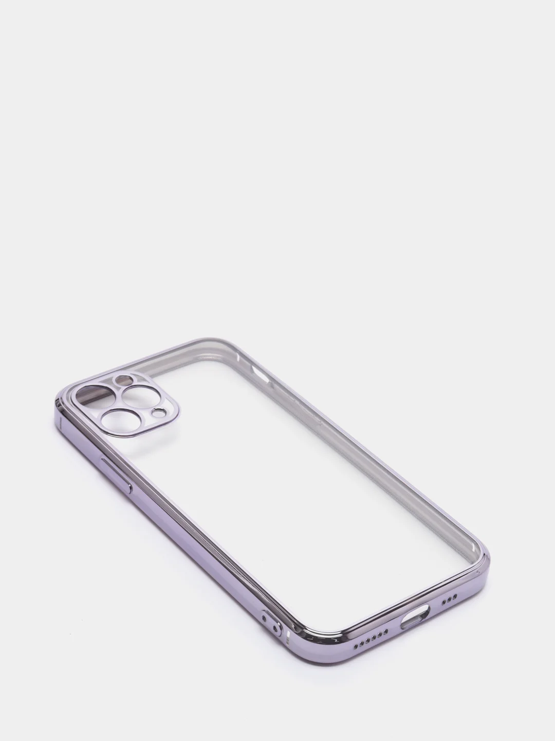 Лавандовый чехол для iPhone 7, 8, SE, X, XS, XR, 11 Pro Max, 12 Mini, Pro Max, с гальваническим покрытием