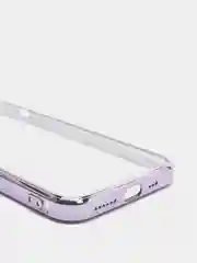 Лавандовый чехол для iPhone 7, 8, SE, X, XS, XR, 11 Pro Max, 12 Mini, Pro Max, с гальваническим покрытием