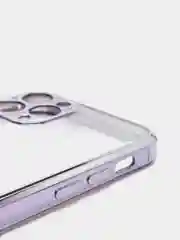 Лавандовый чехол для iPhone 7, 8, SE, X, XS, XR, 11 Pro Max, 12 Mini, Pro Max, с гальваническим покрытием