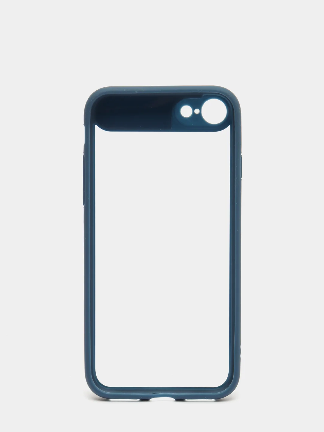 Синий iphone 7 / 8/SE 2020, 7 Plus / 8 Plus, 6/6s, 6 Plus / 6s Plus чехол пластиковый прозрачный