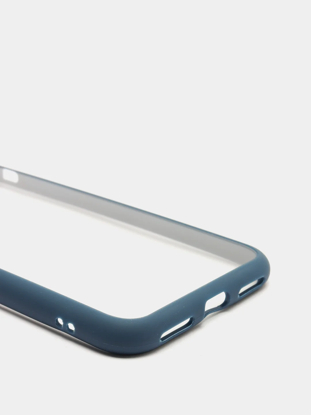 Синий iphone 7 / 8/SE 2020, 7 Plus / 8 Plus, 6/6s, 6 Plus / 6s Plus чехол пластиковый прозрачный