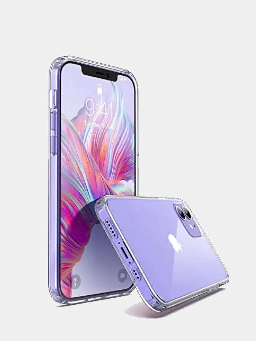 Чехол прозрачный силиконовый 1,5 mm для iPhone 12 Mini, 12, 12 Pro, 12 Pro Max