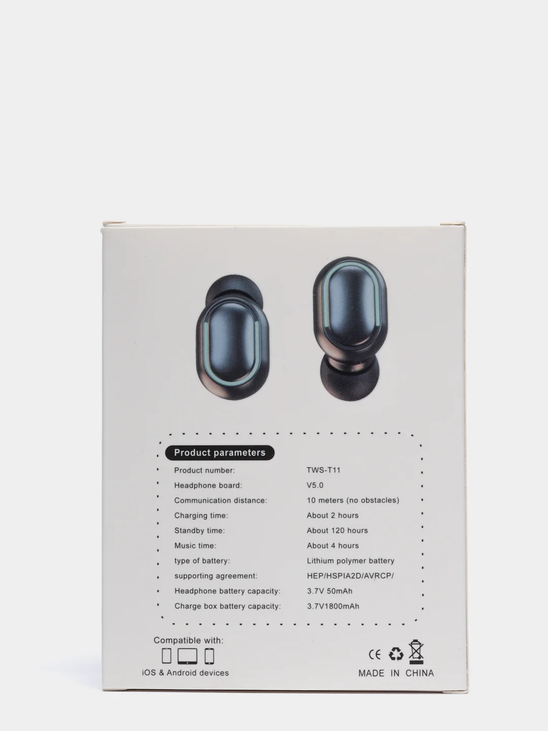 Беспроводные наушники c Powerbank и Bluetooth