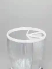 Белый контейнер пищевой для круп, вращающийся