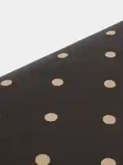 Бумага крафт "Чёрный горошек"