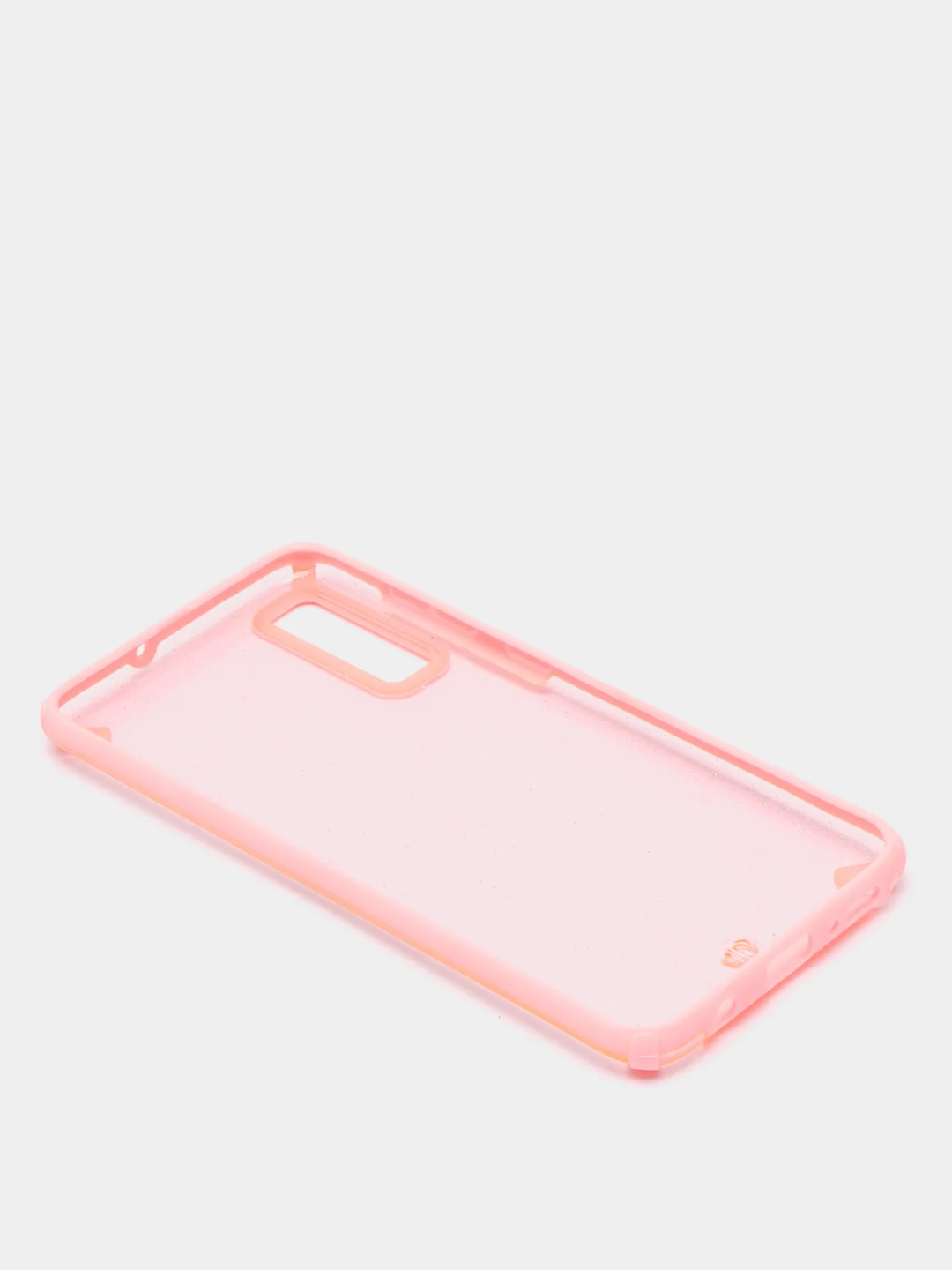 Розовый чехол для Samsung Galaxy A50  с  блестками