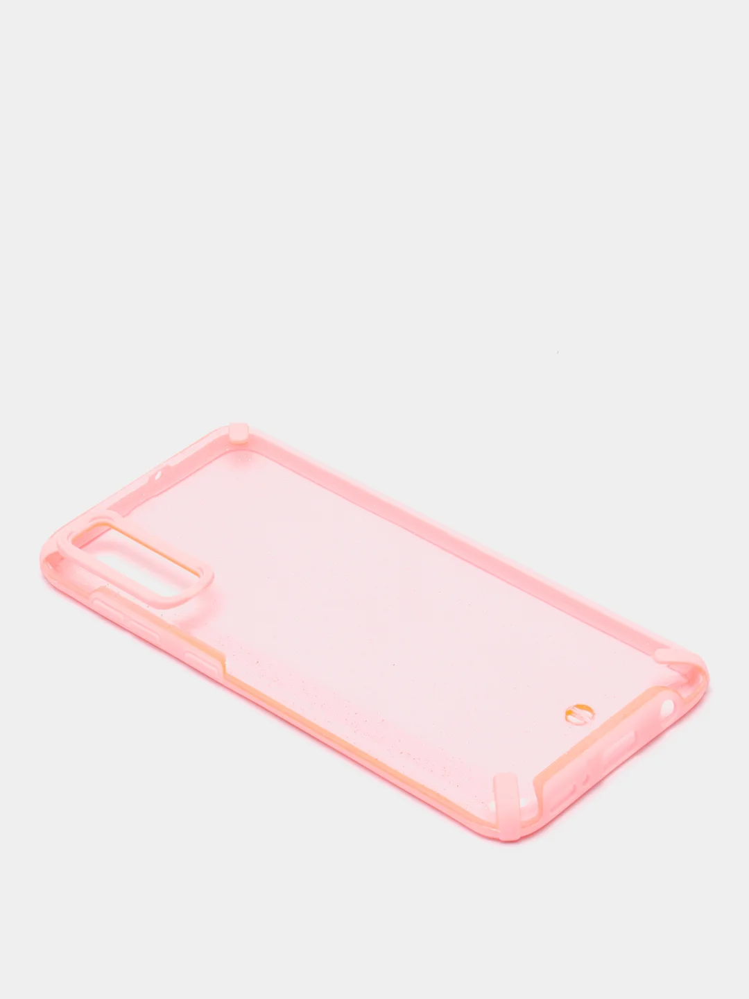 Розовый чехол для Samsung Galaxy A50  с  блестками