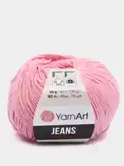 Розовый пряжа YarnArt Jeans Ярнарт Джинс