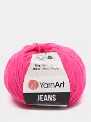 Фуксия пряжа YarnArt Jeans Ярнарт Джинс