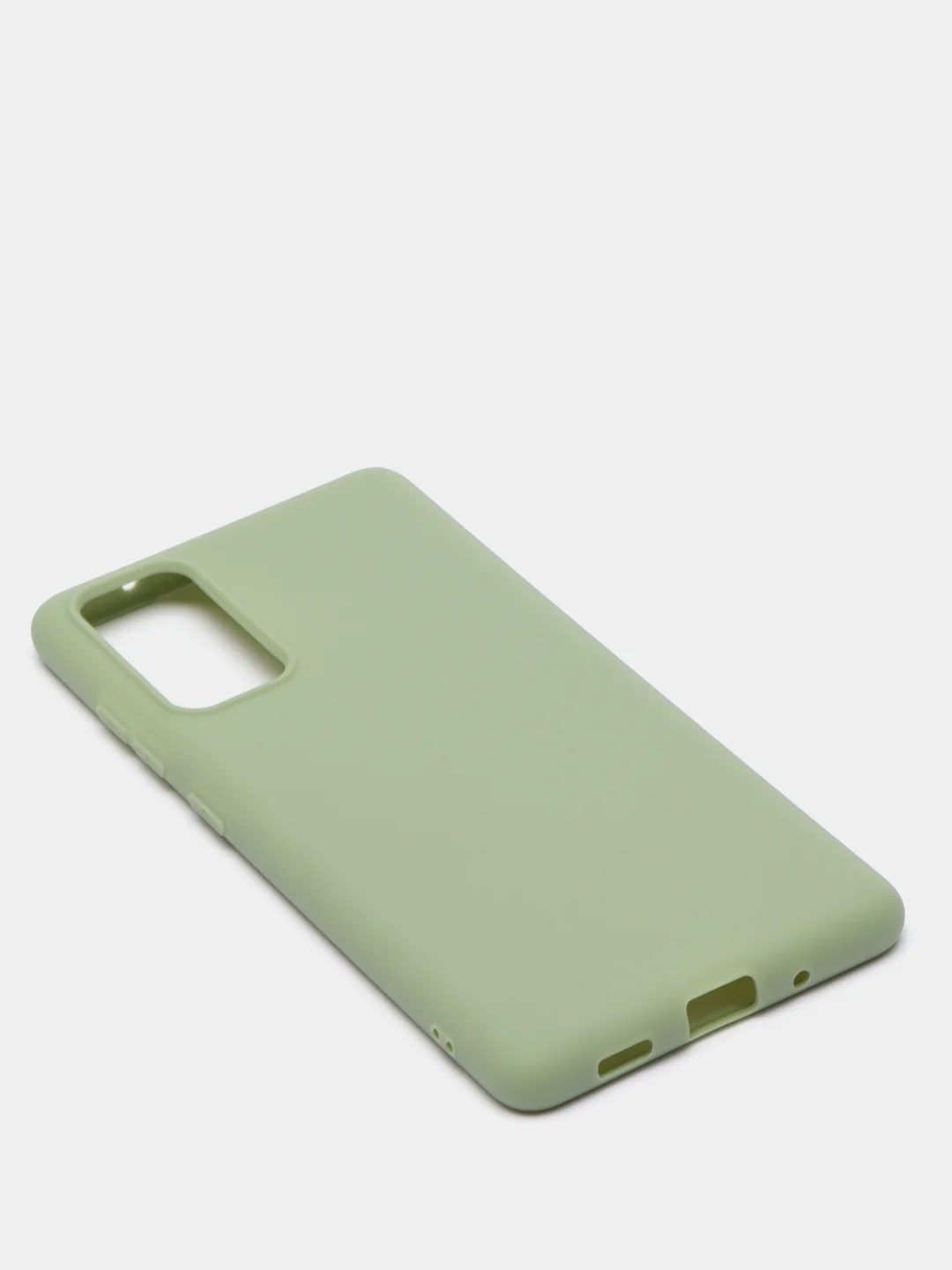 Лесной зеленый чехол на Samsung Galaxy S20 FE / Самсунг Галакси С20 ФЕ, Fan Edition, силиконовый, цветной