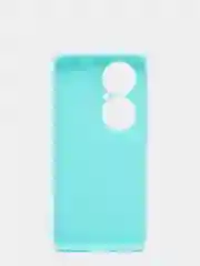 Бирюзовый чехол Huawei P50 Pro, Хуавей П50 Про силиконовый, матовый