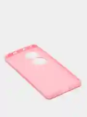 Розовый чехол Huawei P50 Pro, Хуавей П50 Про силиконовый, матовый