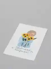 Ледяной открытка 10 х 15 адресная для членов семьи