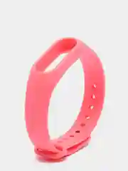 Кораллово-розовый силиконовый ремешок Xiaomi Mi Band 2
