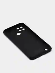 Красный чехол REALME C21Y силиконовый, имитация кожи