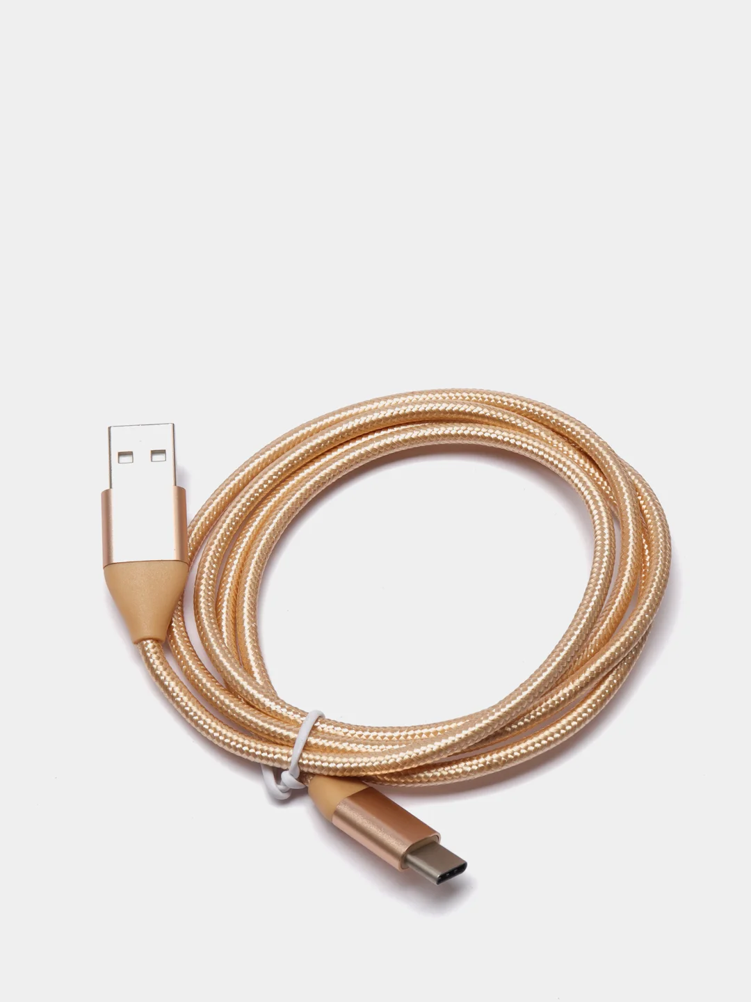 Золотой кабель USB Type C для зарядки, передачи данных, быстрая зарядка