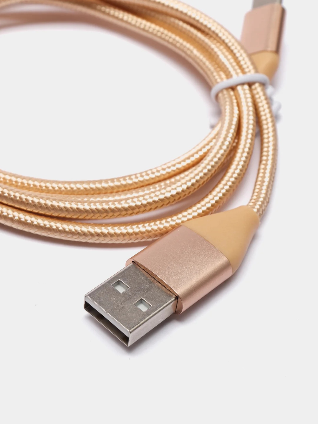 Золотой кабель USB Type C для зарядки, передачи данных, быстрая зарядка