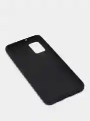 Черный чехол Samsung Galaxy A02s силиконовый