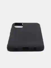 Черный чехол Samsung Galaxy A02s силиконовый