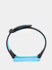 Голубой перфорированный cиликоновый ремешок для Xiaomi Mi Band 3 и Mi Band 4, ми банд 3/4