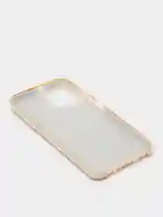 Золотой чехол  для Samsung Galaxy A22 / M32/M22  силиконовый с блестками Противоударный чехол