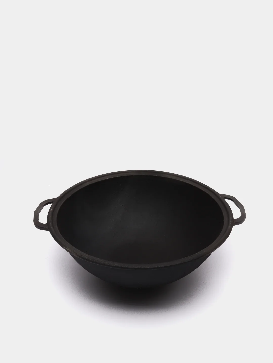 Казан азиатский чугунный WOK, с крышкой-сковородой, 8 л, премиум набор
