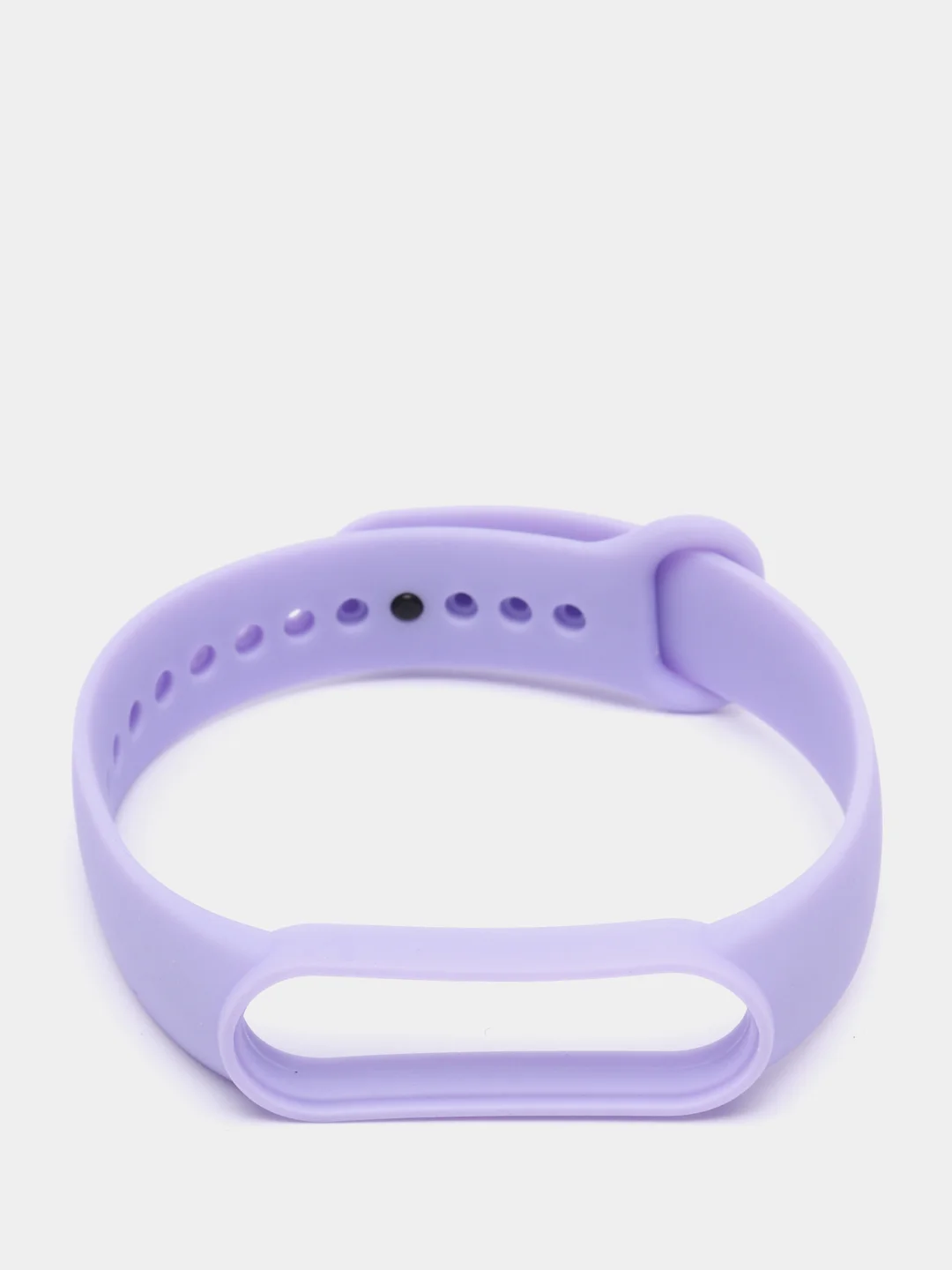 Фиолетовый ремешок для Xiaomi Mi Band 5 / 6 / 7, силиконовый