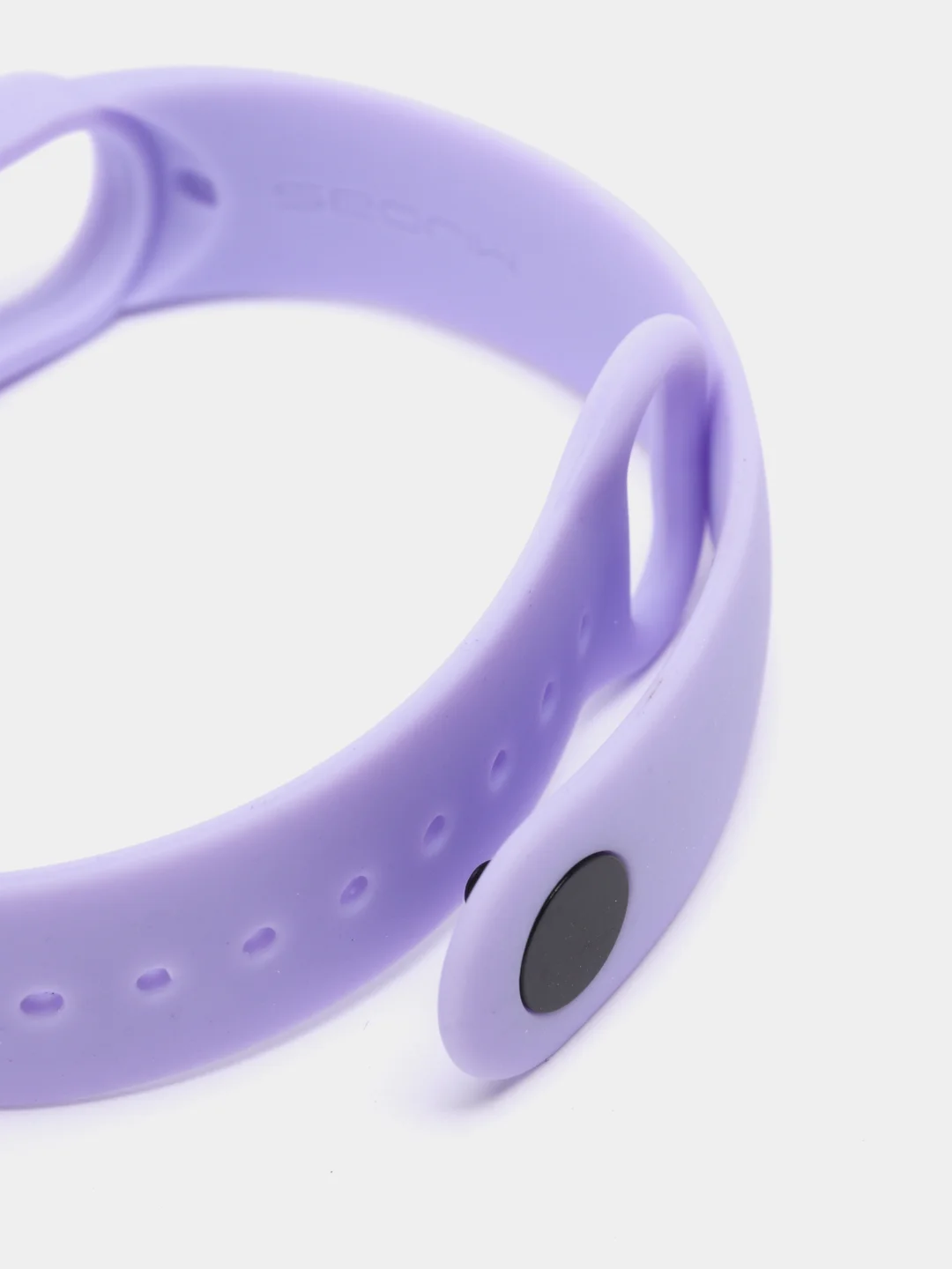 Фиолетовый ремешок для Xiaomi Mi Band 5 / 6 / 7, силиконовый