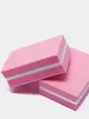 Розовый мини баф для ногтей 1,5,10,25,50 шт